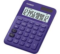 Casio MS-20UC-PL Calcolatrice da Tavolo, Viola