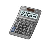 Casio MS-80F Desktop Calcolatrice di base 8 cifre Batteria/Solare Grigio digits