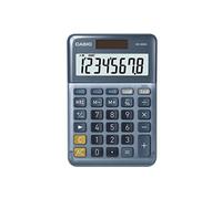 Casio MS-88EM, calcolatrice da tavolo a 8 cifre, conversione valuta (Euro), calc