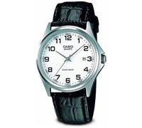 CASIO MTP-1183E-7BDF OROLOGIO UOMO PELLE NERO DATA 37mm SOTTOCOSTO