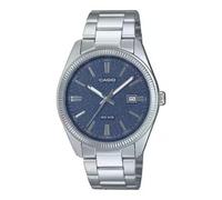 Casio MTP-1302DA-2A1V Orologio analogico Uomo Quadrante Blu Opaco, Acciaio Inossidabile, Data, Vetro Minerale, 50M WR - Ref. MTP-1302DA-2A1V