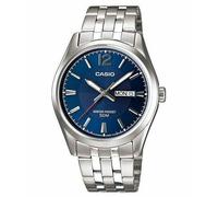 CASIO MTP-1335D-2AVDF OROLOGIO UOMO ACCIAIO BLU DAY-DATE 38mm SOTTOCOSTO