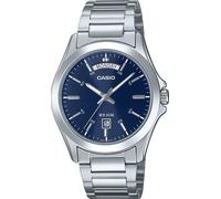 Casio MTP-1370D-2A2V Men’s Stainless Steel Watch - Day & Date, 50m