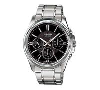 CASIO MTP-1375D-1AVDF OROLOGIO UOMO ACCIAIO NERO 43mm SOTTOCOSTO