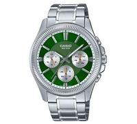 Casio MTP-1375D-3A | Orologio Analogico Classico Uomo | Quadrante Verde | 50M...