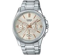 CASIO MTP-1375D 7A2VDF - Orologio analogico da uomo, colore: Argento