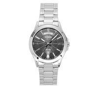 Casio MTP-1381D-8A - Orologio analogico da uomo, in acciaio inossidabile, colore: argento/nero