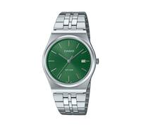 Casio MTP-B145D-3AVEF Men's Analog Watch - Green Dial with Stainless Steel Bracelet