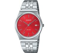 Casio MTP-B145D-4A2VEF Timeless Collection 35mm 5ATM Quarzo Unisex Rosso Argento
