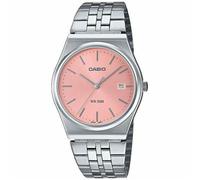 Casio MTP-B145D-4AVEF Men's Watch - Pink Dial, Stainless Steel Bracelet