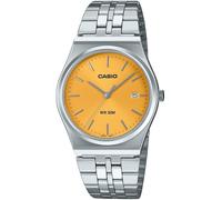 Casio MTP-B145D-9AVEF Men's Analog Watch - Yellow Dial with Stainless Steel Bracelet