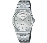 CASIO MTP-B146D-7AVDF OROLOGIO UOMO ACCIAIO SILVER DAY-DATE 35x40mm SOTTOCOSTO