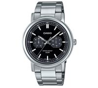 Casio MTP-E335D-1EV Quadrante Nero Giorno/Data Quarzo Orologio Analogico da Uomo