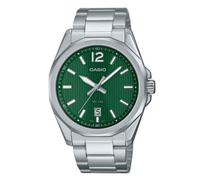 Casio MTP-E725D-3A | Orologio analogico da uomo in acciaio inossidabile | Qua...