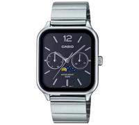 Casio MTP-M305M-1A Orologio Uomo analogico Acciaio Rettangolare