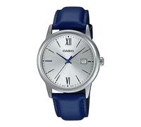 CASIO MTP-V002L-2B3UDF OROLOGIO UOMO PELLE DATA NUMERI ROMANI 37mm SOTTOCOSTO