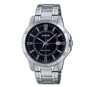 Casio MTP-V004D-1CDF | Orologio Analogico Classico | Quadrante Nero | Visuali...