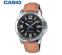 Casio MTP-V004L-1B2U | Orologio analogico da uomo | Cinturino in pelle | Visu...