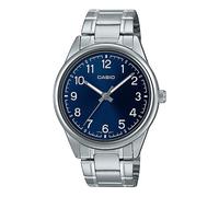 CASIO MTP-V005D-2B4UDF OROLOGIO UOMO ACCIAIO BLU 40mm NUMERI ARABI SOTTOCOSTO