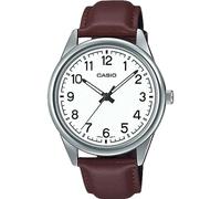 CASIO MTP-V005L-7B4UDF OROLOGIO UOMO PELLE MARRONE 40mm NUMERI ARABI SOTTOCOSTO