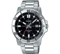 CASIO MTP-VD01D-1EVUDF OROLOGIO UOMO ACCIAIO NERO DATA 43mm SOTTOCOSTO