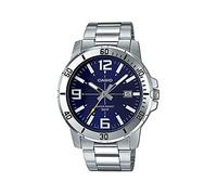 CASIO MTP-VD01D-2BVUDF OROLOGIO UOMO ACCIAIO BLU DATA 43mm SOTTOCOSTO