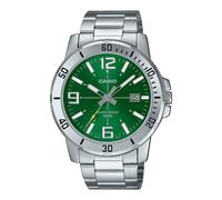 CASIO MTP-VD01D-3BVUDF OROLOGIO UOMO ACCIAIO VERDE DATA 43mm SOTTOCOSTO