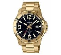 CASIO MTP-VD01G-1BVUDF OROLOGIO UOMO ACCIAIO DATA DORATO NERO 43mm SOTTOCOSTO