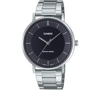 Casio Orologio da uomo MTP-VT04D-1E analogico in acciaio minimalista resistente agli schizzi