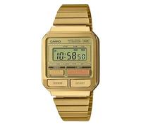 Casio Nuovo orologio vintage digitale in acciaio inossidabile, Oro, Retrò
