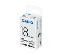 Nastro - 18 mm x 8 mt - nerobianco - Casio