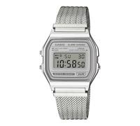 Casio Orologio A158WEM-7EF Vintage Iconic Digital Argento Grigio