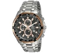 Casio Orologio al quarzo da uomo, display cronografo e cinturino in acciaio inox ef-539d-1a5vudf, Bracciale