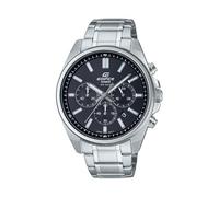 Casio Orologio analogico da uomo al quarzo con cinturino in acciaio inossidabile EFV-650D-1AVCR, argento, Classico