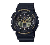Casio Orologio Analogico-Digitale al Quarzo Giapponese Uomo con Cinturino in Silicone GA100GBX-1A9