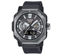 Casio Orologio Analogico-Digitale Solare Resistente Uomo con Cinturino in Cordura PRW-B1000-1CR