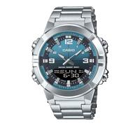 Casio Orologio Analogico-Digitale Uomo con Cinturino in Acciaio Inossidabile AMW-870DA-2A2VDF
