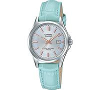 Casio Orologio Analogico Quarzo Unisex Adulto con Cinturino in Pelle LTS-100L-2AVEF