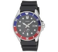 Casio Orologio Analogico Quarzo Uomo con Cinturino in Plastica MDV-106B-1A2VCF