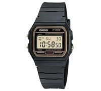 Casio Orologio cinturino in resina quadrante digitale unisex [F91WG-9d], Oro, casual, Oro, casual