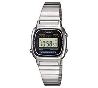 Casio Orologio COLLECTION Silver e Black LA 670WEA 1EF