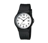 Da Uomo Casio Orologio Rotondo Quadrante Nero,Impermeabile A 50 Metri,Nero