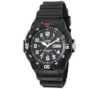 Orologio Uomo CASIO MRW-200H-1BVDF Silicone Nero Black Sub100mt