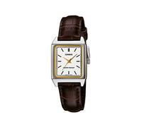 Casio Standard Analogico Quadrante Bianco Al Quarzo LTP-V007L-7E2 Orologio Donna