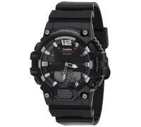 Casio Orologio Cronografo Quarzo Uomo con Cinturino in Resina HDC-700-1AVEF, Nero