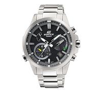 Casio Orologio Cronografo Solare Uomo con Cinturino in Acciaio Inox EQB-700D-1AER