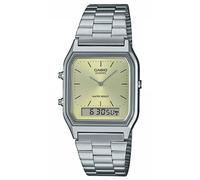 Casio Orologio Da Polso Collection Edgy Argento/Verde Chiaro AQ-230A-9AMQYES
