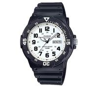 Orologio Uomo CASIO MRW-200H-7BVDF Silicone Nero Bianco Sub 100mt