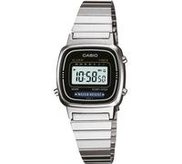 Casio Orologio da polso digitale da donna in acciaio inossidabile LA670W