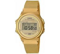 Casio Orologio da Polso Donna Unisex Digitale Vintage Dorato Molla A171WEMG-9AEF
